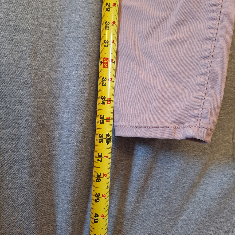 Buffalo David Bitton "Avalon" Size 8 Mid-Rise Pink Skinny Jeans Soft Denim - Picture 4 of 15